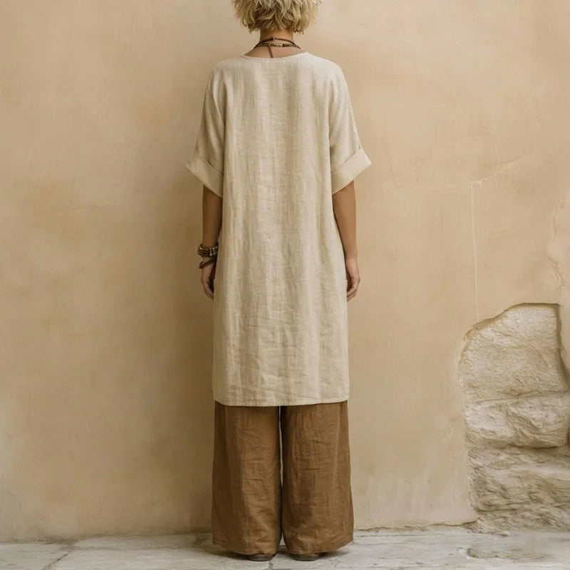 Chiara | Bohème-3-teiliges Set mit geometrischem Muster