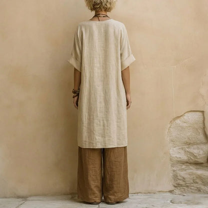 Chiara | Bohème-3-teiliges Set mit geometrischem Muster