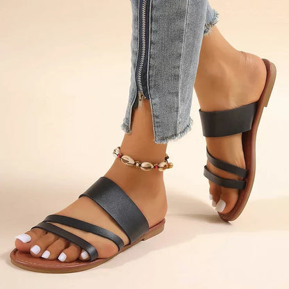 Rosalba | Sandalias Planas Casuales y Confortables