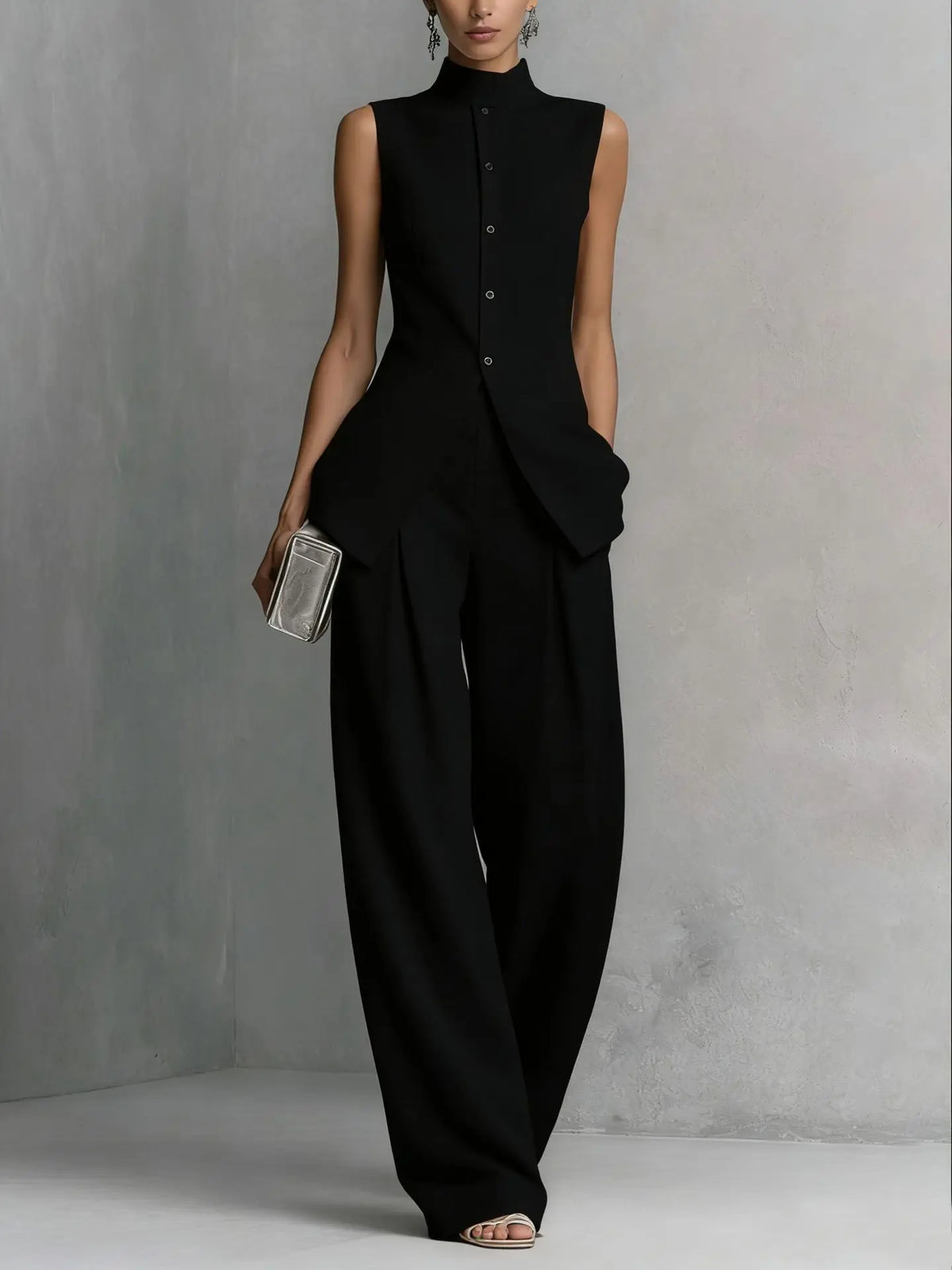 Greetje | Ensemble avec poches au pantalon