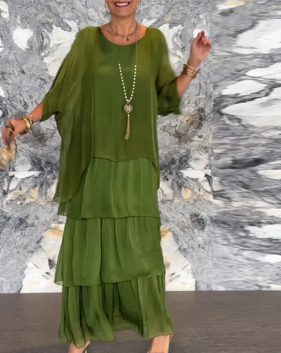 Mirae™ | Vestido Maxi Fluido con Estilo