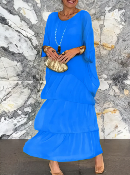 Mirae™ | Vestido Maxi Fluido con Estilo