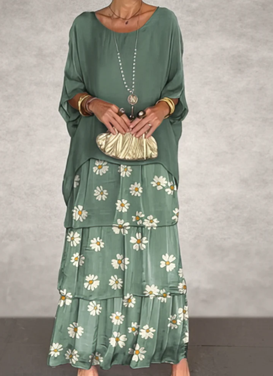 Mirae™ | Vestido Maxi Fluido con Estilo