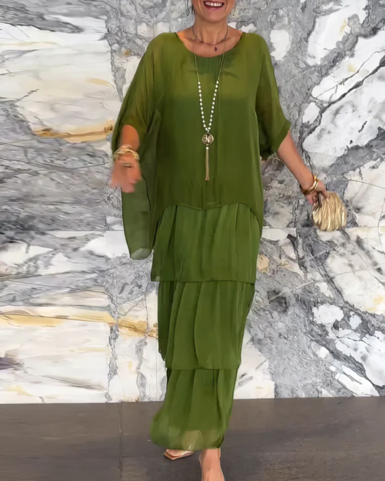 Mirae™ | Vestido Maxi Fluido con Estilo