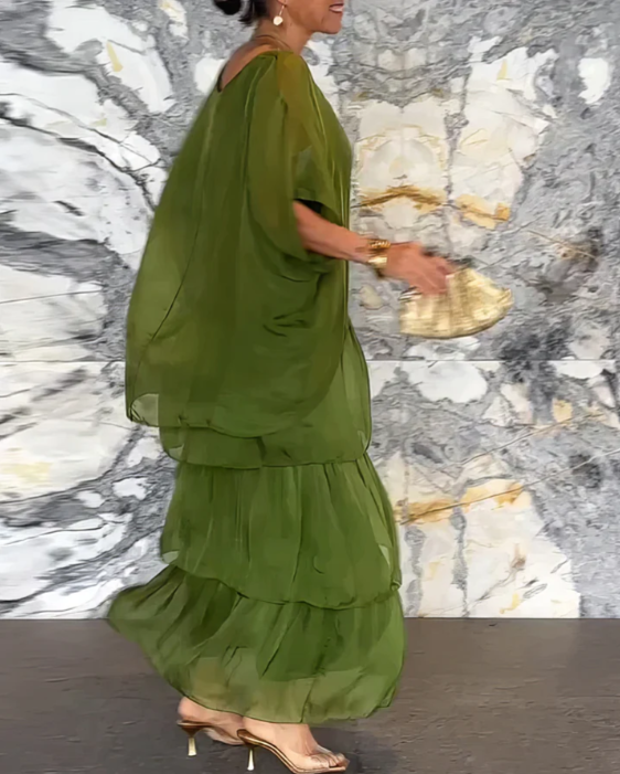 Mirae™ | Vestido Maxi Fluido con Estilo