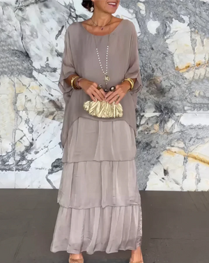 Mirae™ | Vestido Maxi Fluido con Estilo