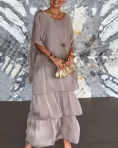 Mirae™ | Vestido Maxi Fluido con Estilo