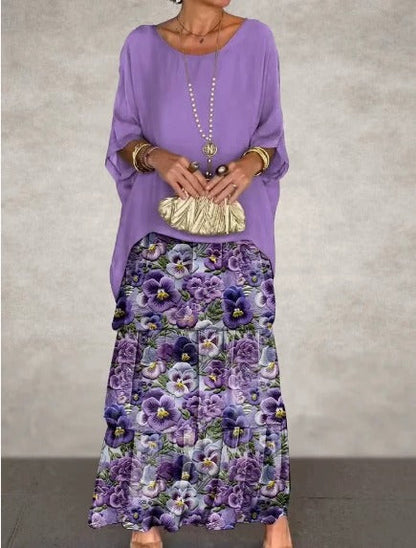 Mirae™ | Vestido Maxi Fluido con Estilo