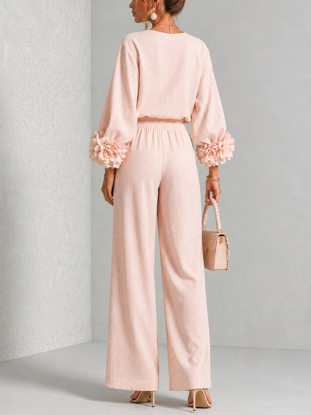 Britt™ | Bequemes passendes Set mit Blumen