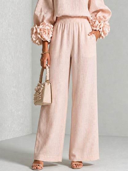 Britt™ | Bequemes passendes Set mit Blumen