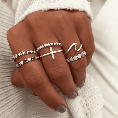 Anillo Colorful Hearts