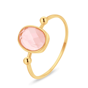 Anillo Rosa Brillo