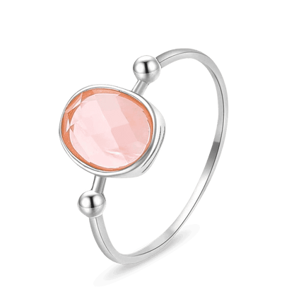 Anillo Rosa Brillo