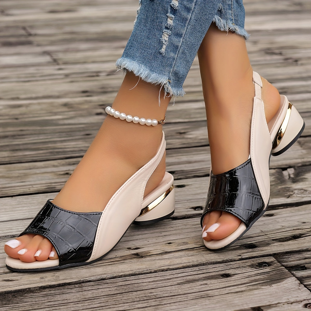 Bequeme elegante Sandalen