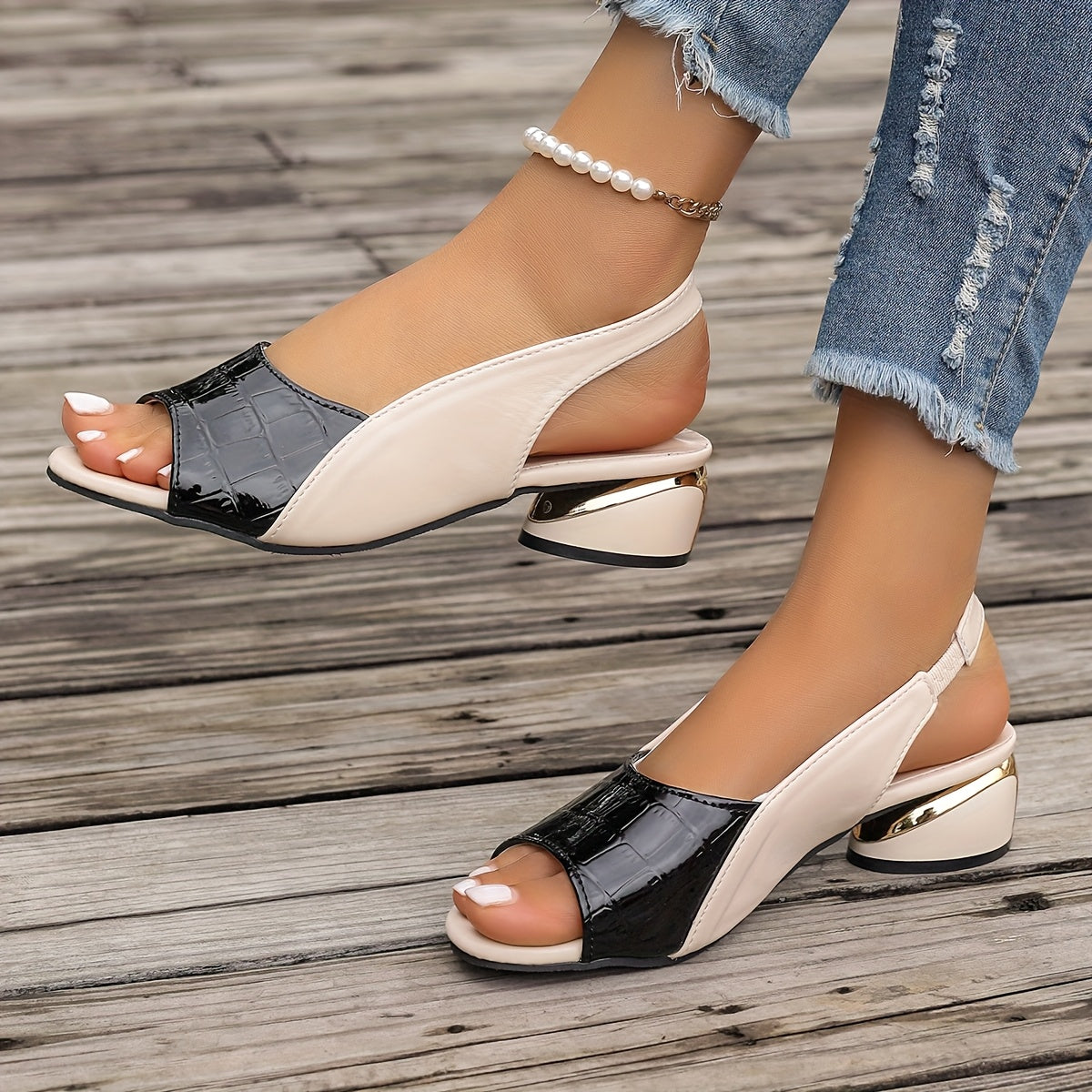 Bequeme elegante Sandalen