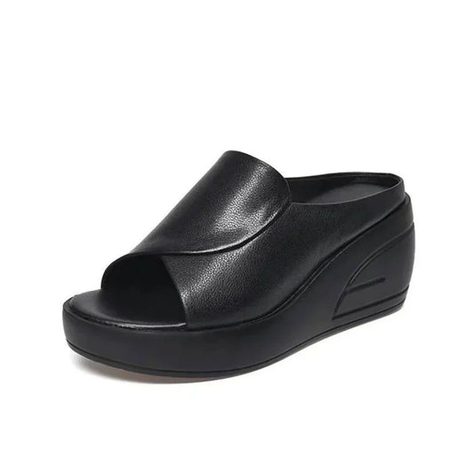 Emilia | Bequeme Wedge-Sandalen ohne Schnürsenkel