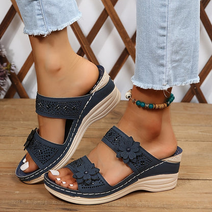 Sandali Comfort Compensati Rosalie