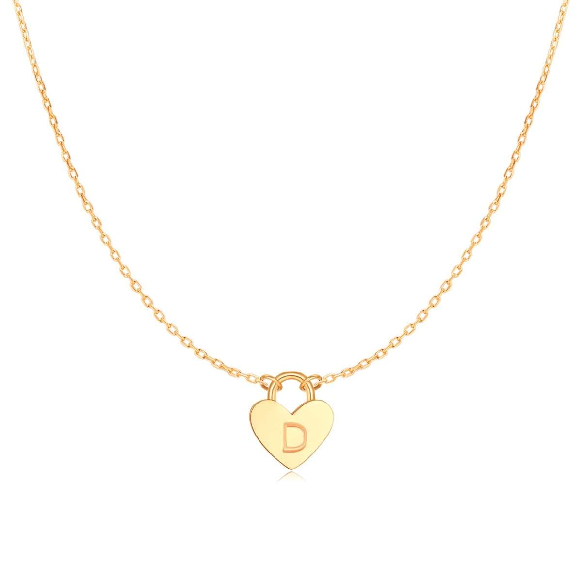 Collar Inicial Corazón