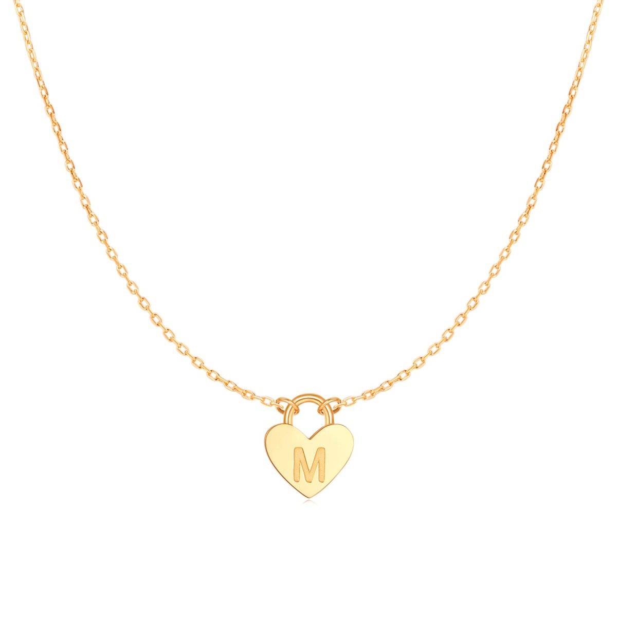 Collar Inicial Corazón