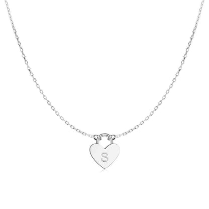 Collar Inicial Corazón