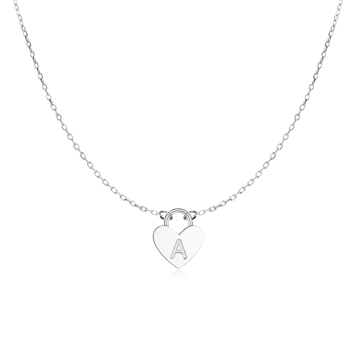 Collar Inicial Corazón