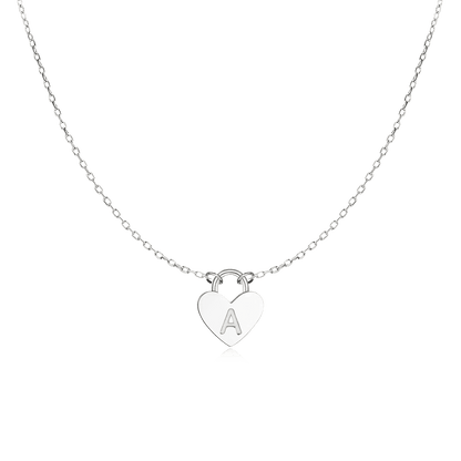 Collar Inicial Corazón