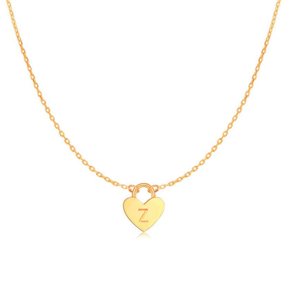 Collar Inicial Corazón
