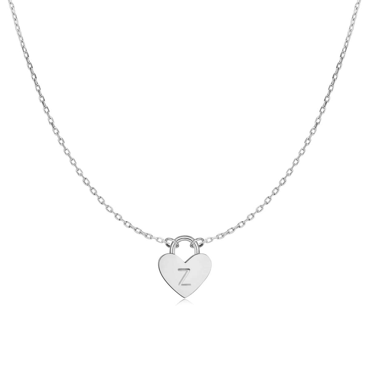 Collar Inicial Corazón