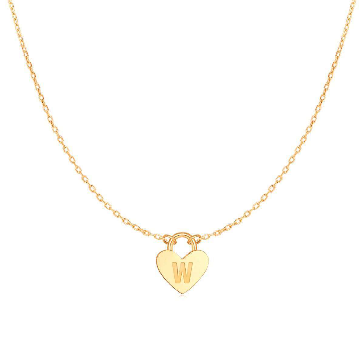 Collar Inicial Corazón