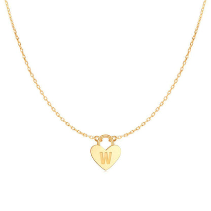 Collar Inicial Corazón