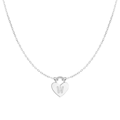 Collar Inicial Corazón