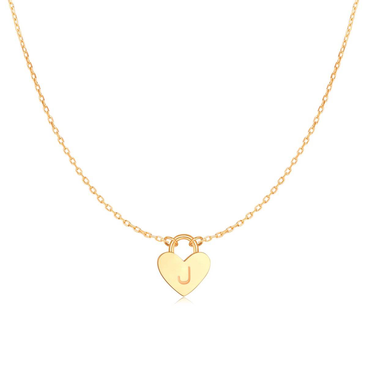 Collar Inicial Corazón