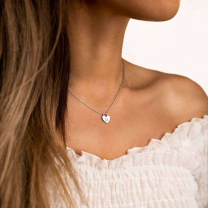 Collar Inicial Corazón