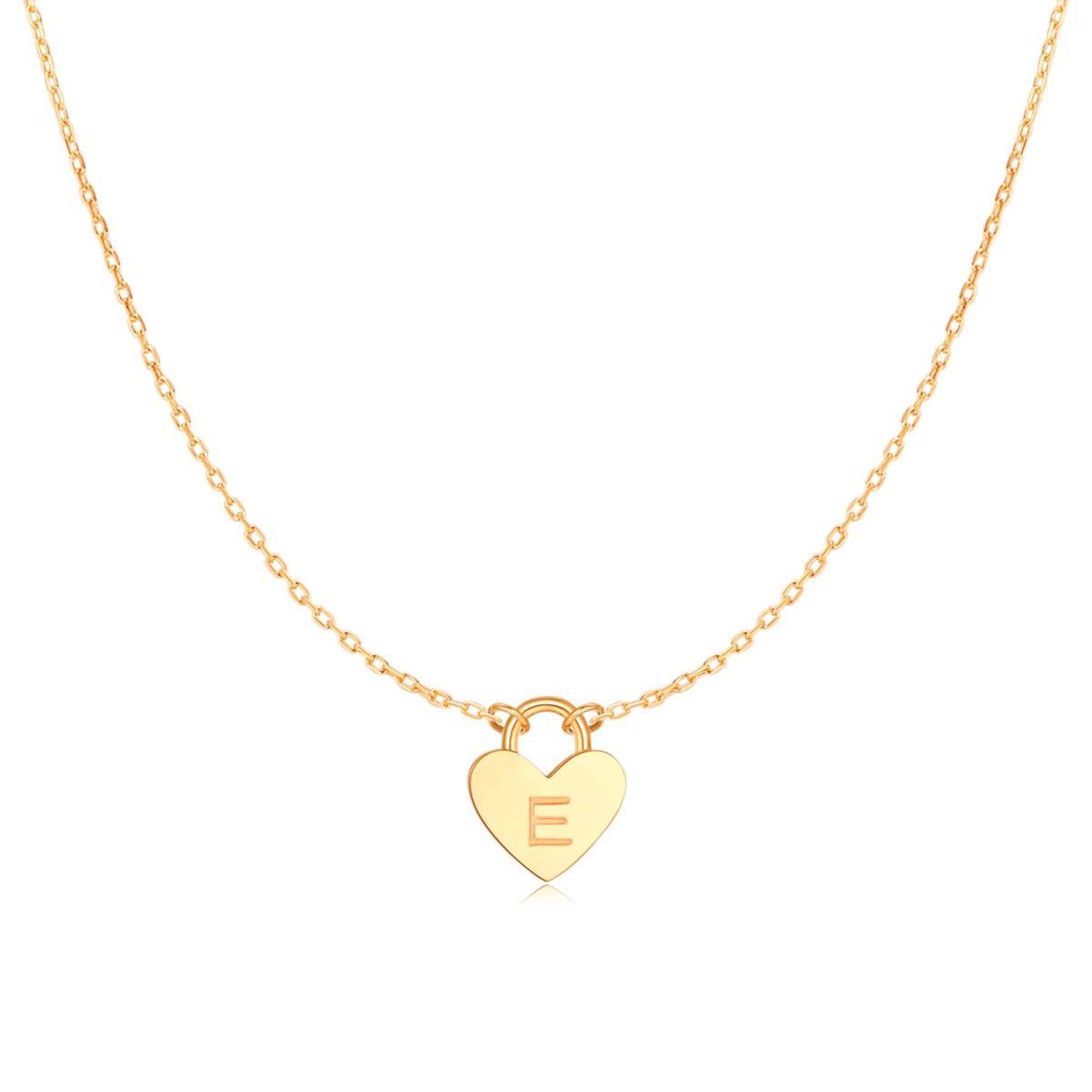 Collar Inicial Corazón