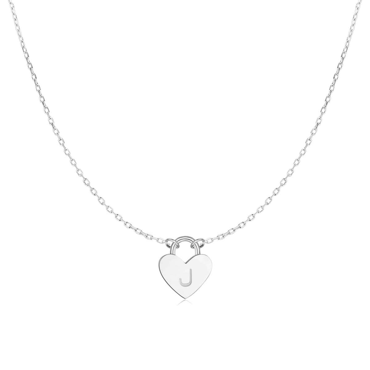 Collar Inicial Corazón