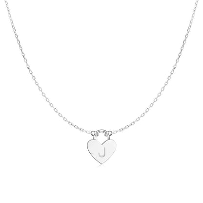 Collar Inicial Corazón