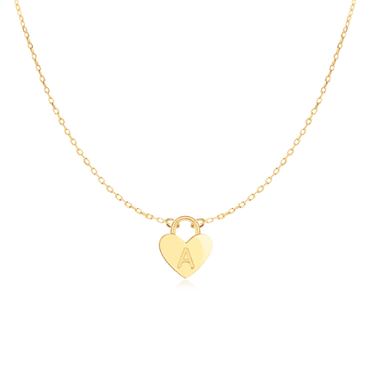 Collar Inicial Corazón