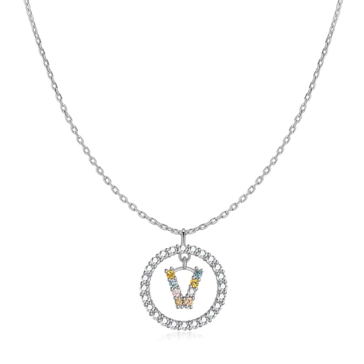 Collar Iniciales Brillantes