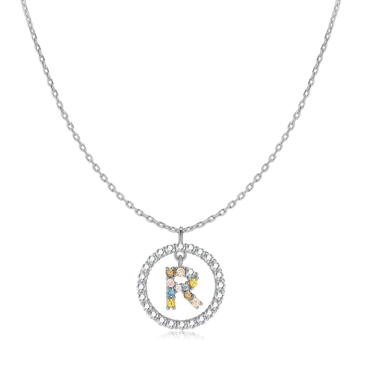 Collar Iniciales Brillantes