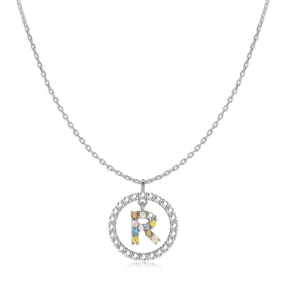 Collar Iniciales Brillantes