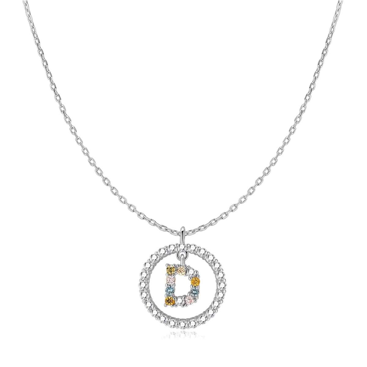 Collar Iniciales Brillantes