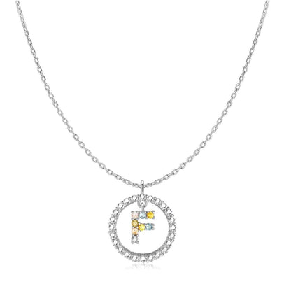 Collar Iniciales Brillantes