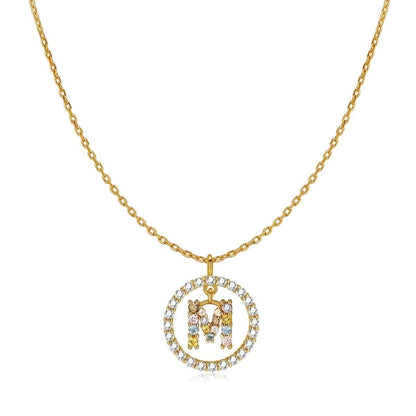 Collar Iniciales Brillantes