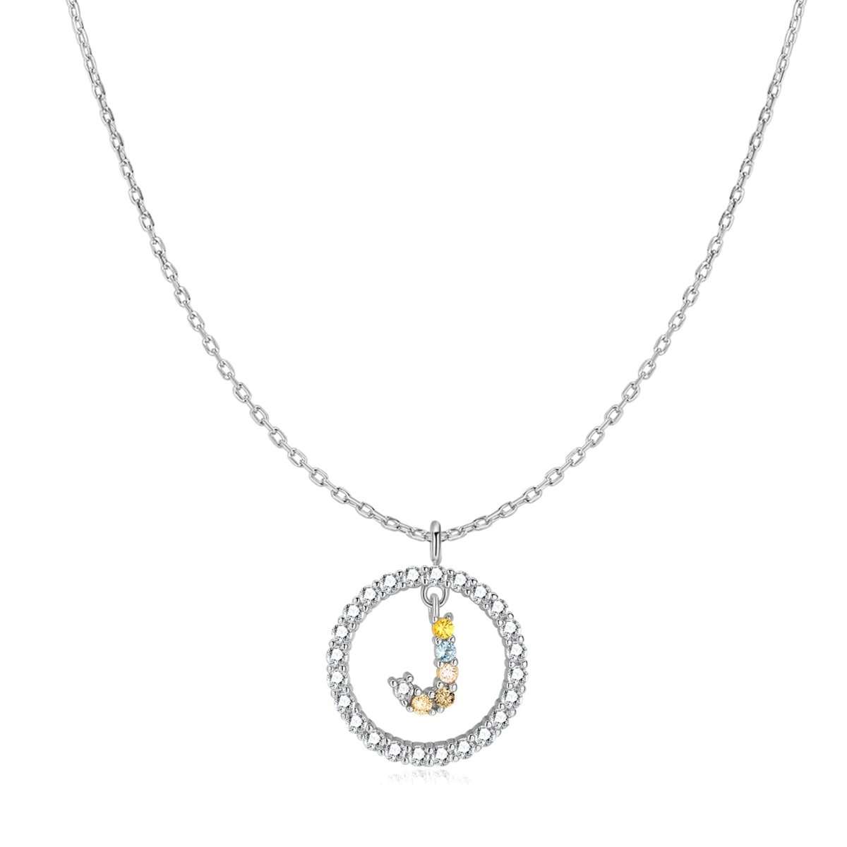 Collar Iniciales Brillantes