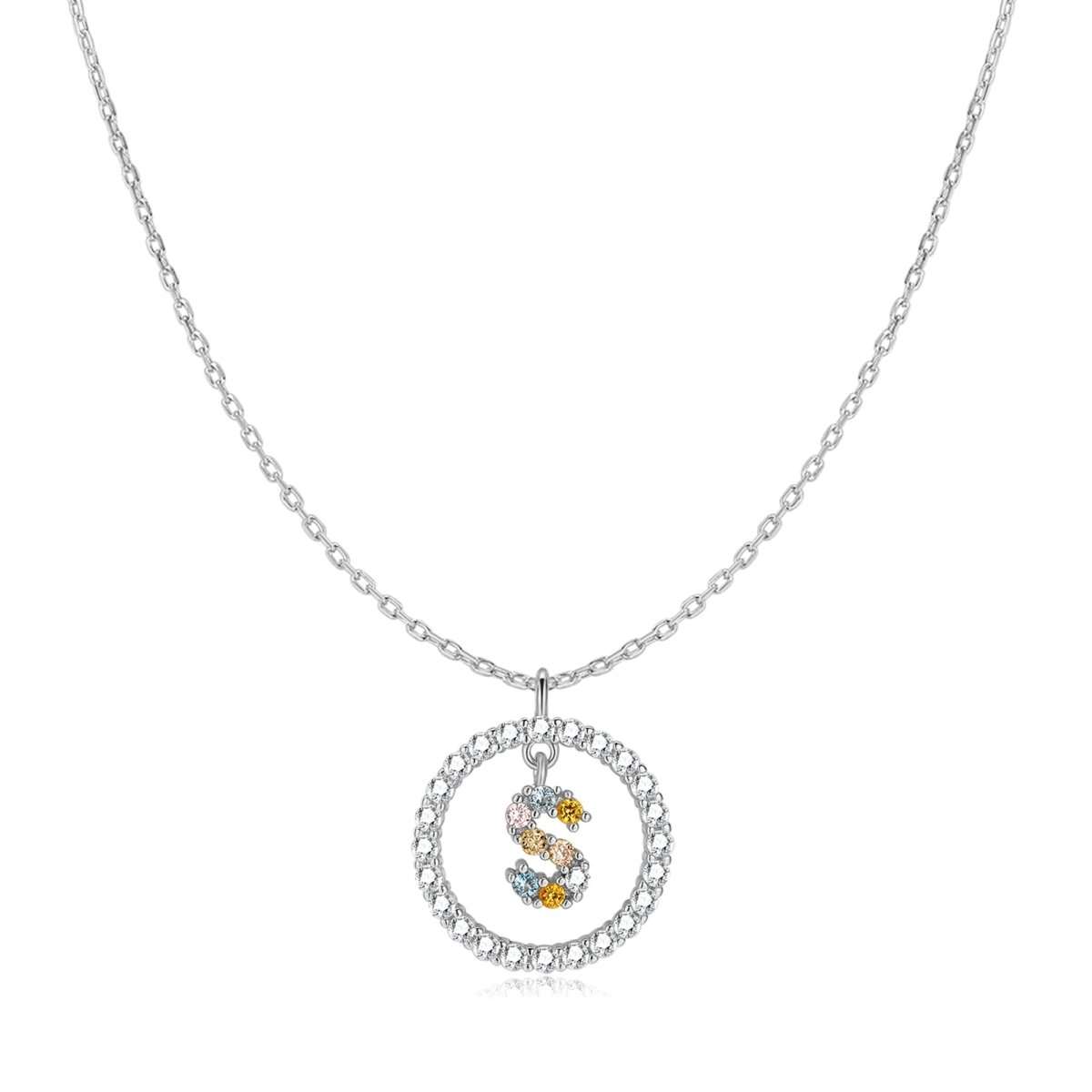 Collar Iniciales Brillantes