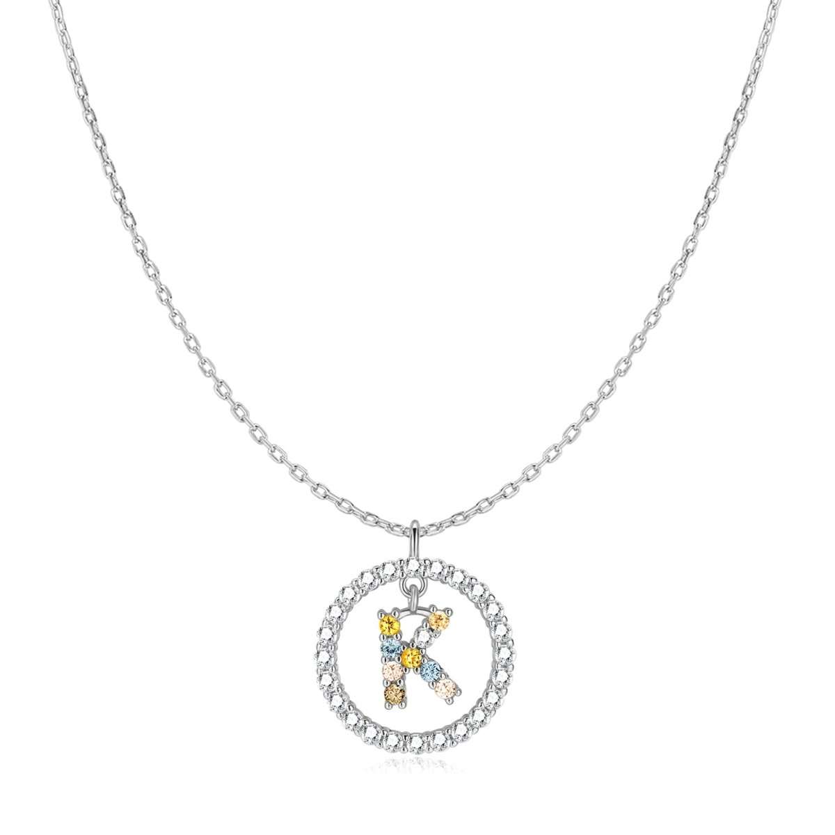 Collar Iniciales Brillantes