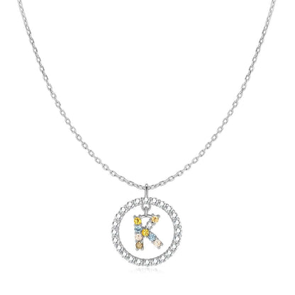 Collar Iniciales Brillantes
