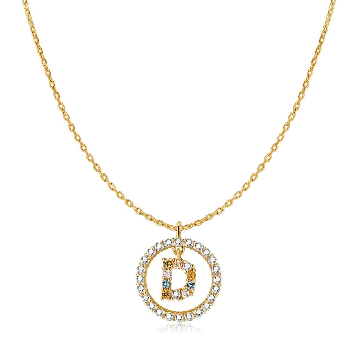 Collar Iniciales Brillantes