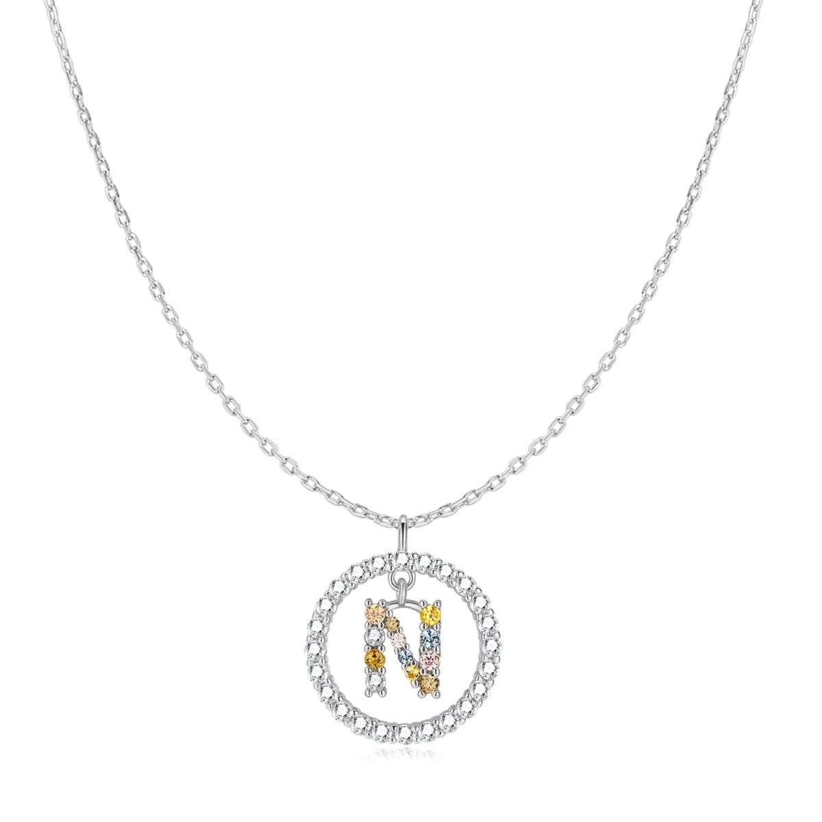 Collar Iniciales Brillantes