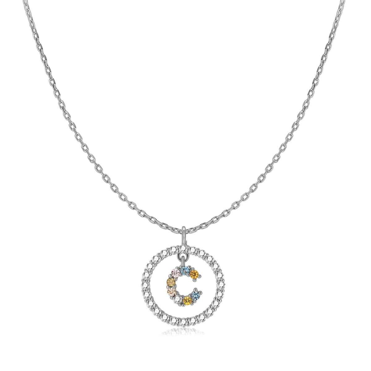 Collar Iniciales Brillantes